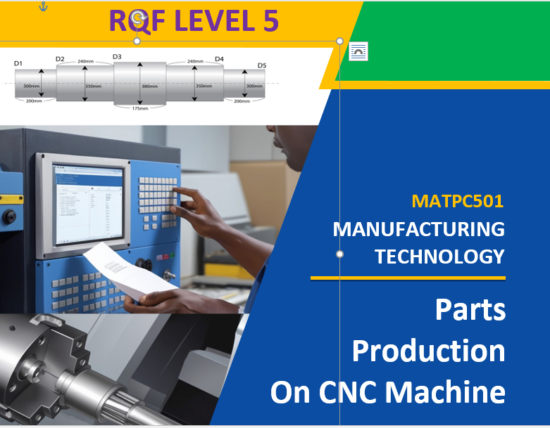Parts production on CNC machine