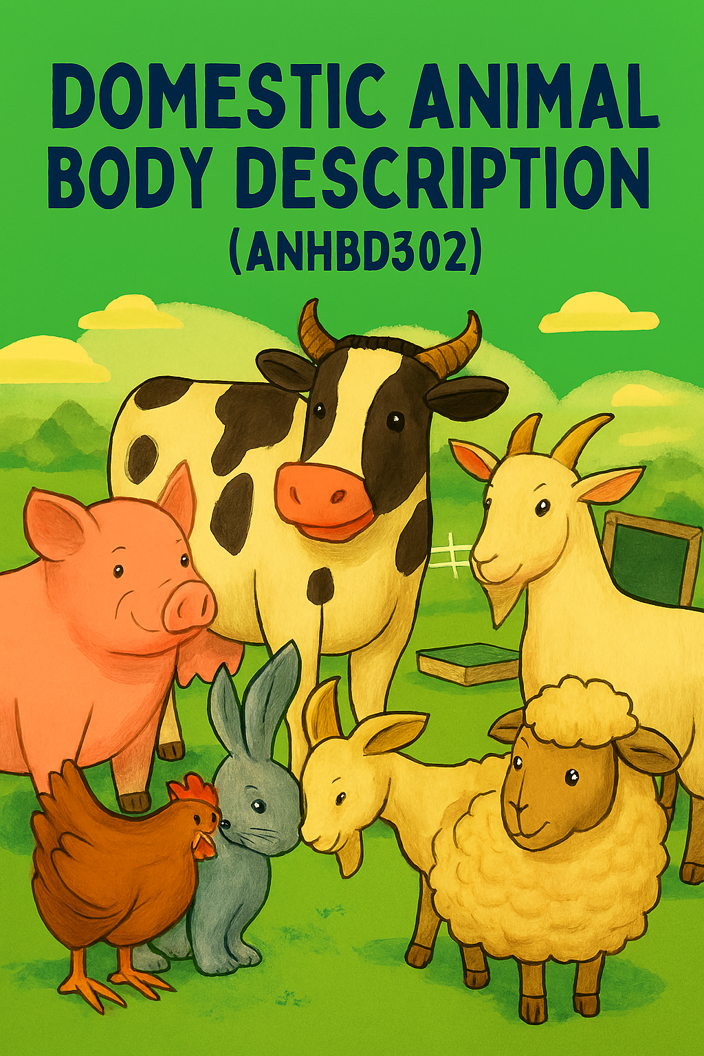 Domestic animal body description