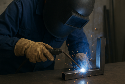 PERFOM SMAW ON MILDSTEEL