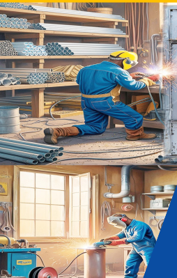 Oxyacetylene gas welding on AIuminium 