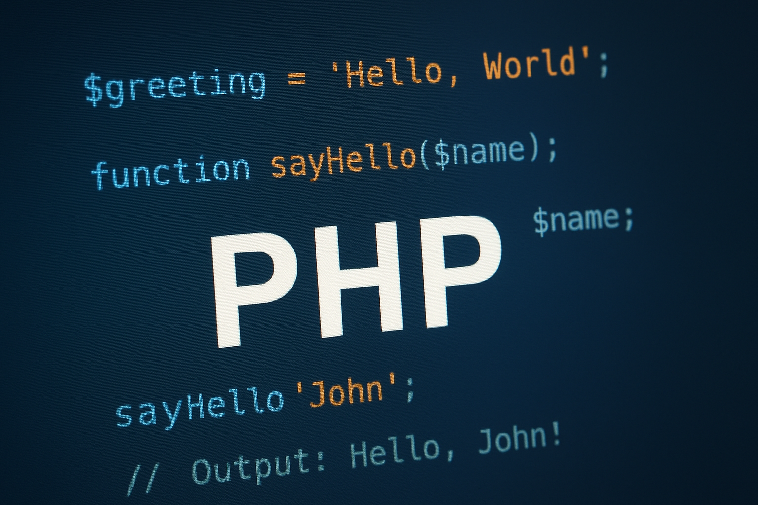 PHP Programming