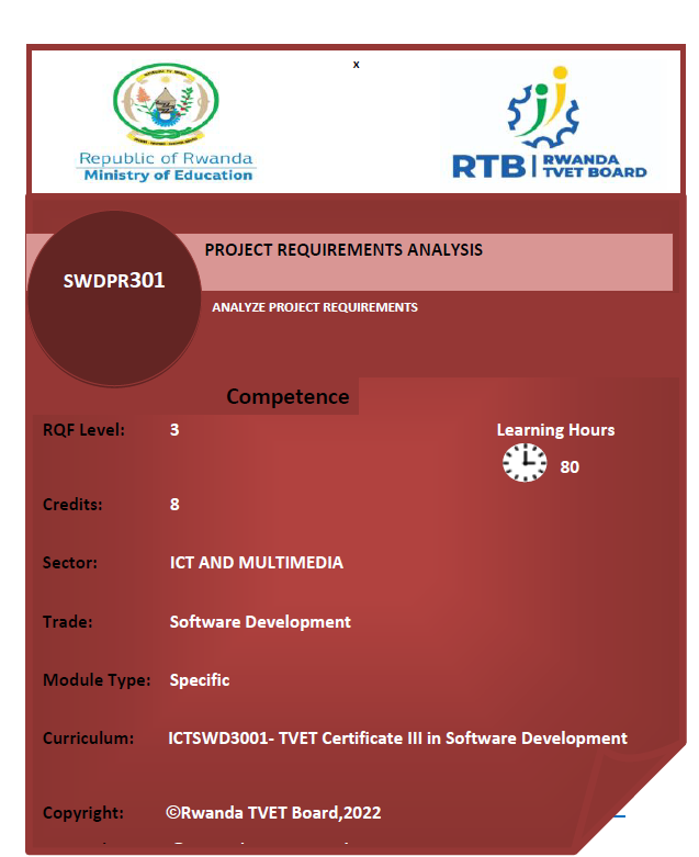 Project requirements analysis
